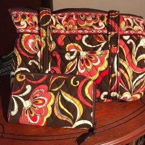 Vera Bradley Matching Purse and Wallet